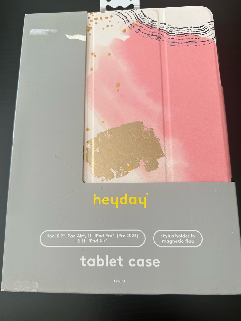 heyday Pink & Gold Abstract Tablet Case for 10.9"/11" iPad